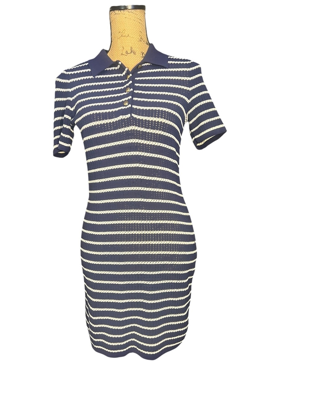 Rag & Bone Viola Striped Mini Shirt Dress Size Small - Picture 2 of 9